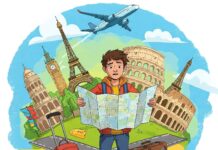 5 Common Travel Planning Mistakes You Should Avoid Lost traveler at confusing crossroads.