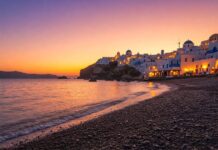 Top 5 Hidden Beaches in Santorini You Need to Discover Santorini Sunset over Katharos Beach and Oia