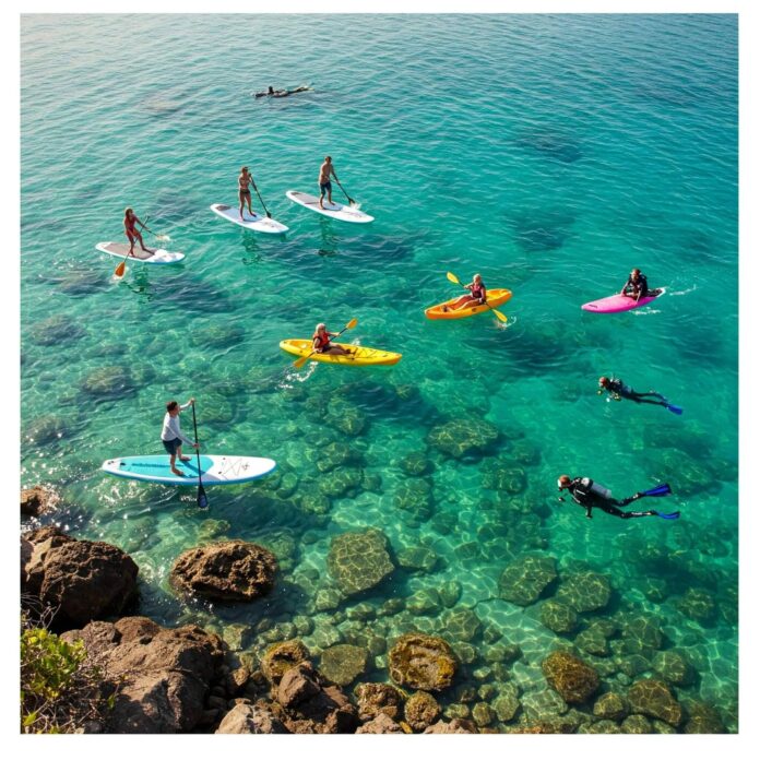 Water sports adventure